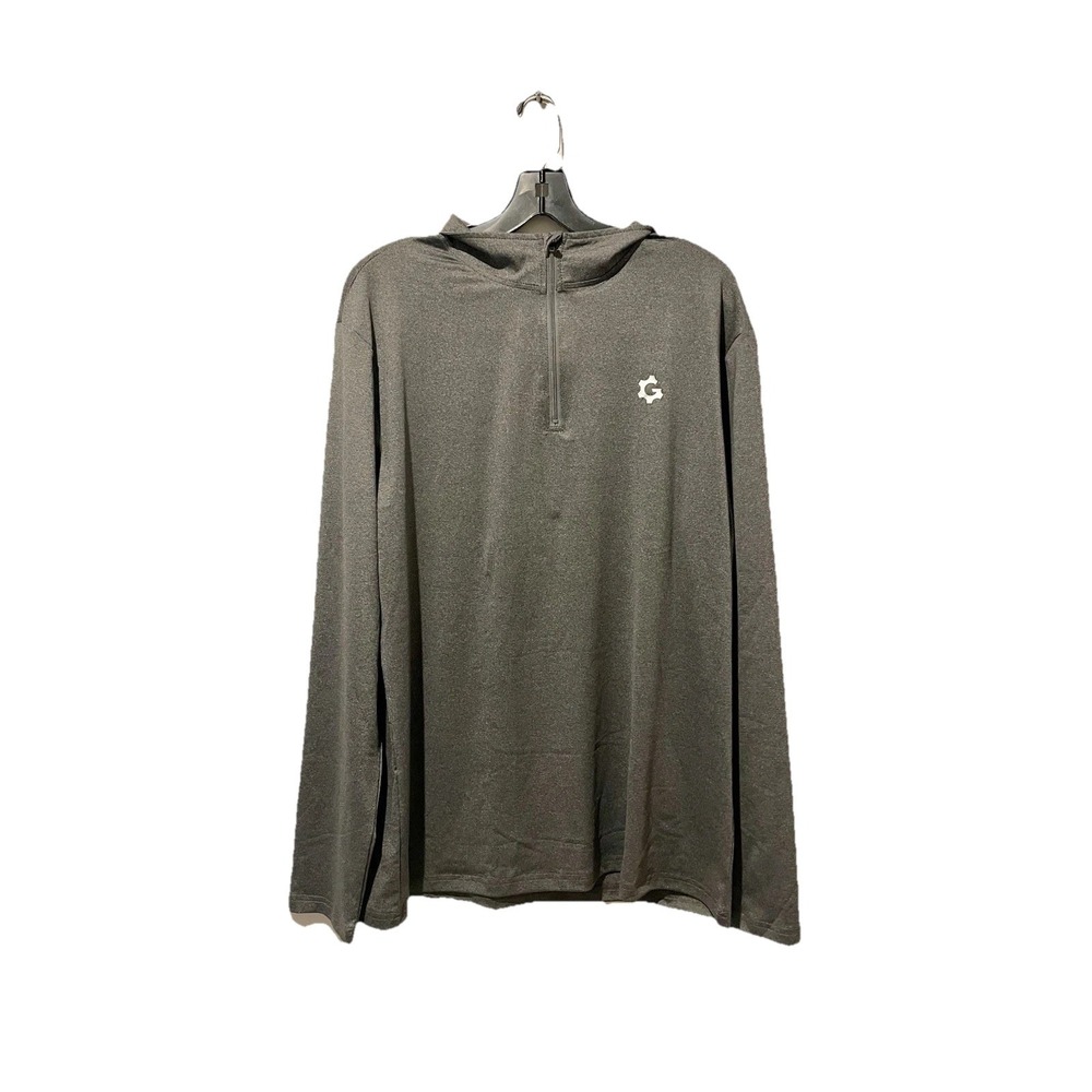Jum Gear Quarter Zip Pullover Men's Long Sleeve Size Large Athletic Workout L
